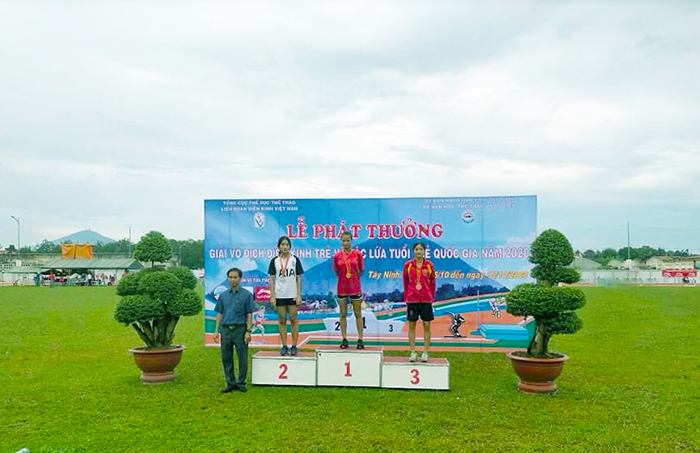 Kon Tum đạt 01 HCB, 02 HCĐ tranh giải Vô địch điền kinh trẻ 2020